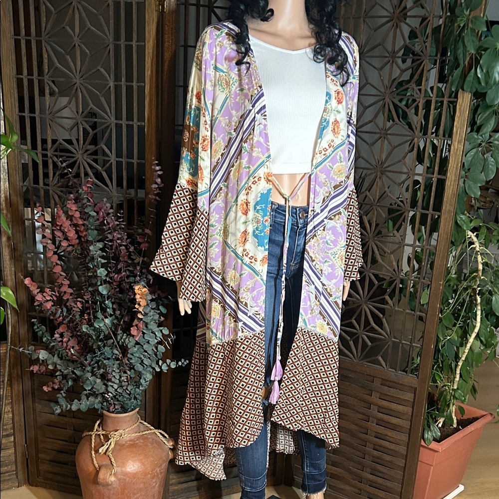 NWT ODDI MAXI KIMONO XL OR 1XL